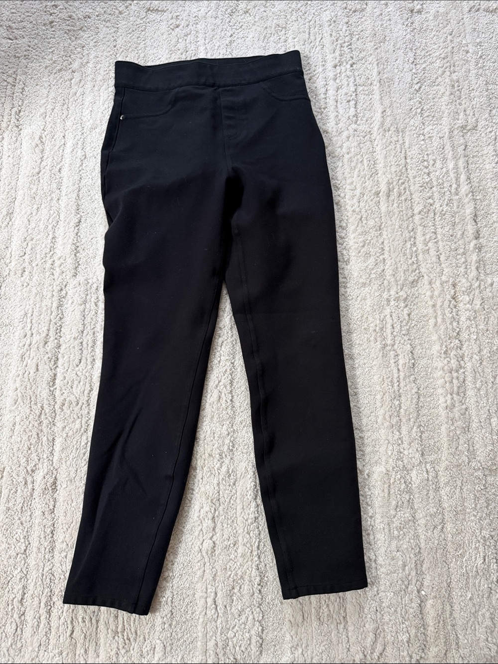 SPANX Black Slim Ankle Pull-On Jeggings Medium